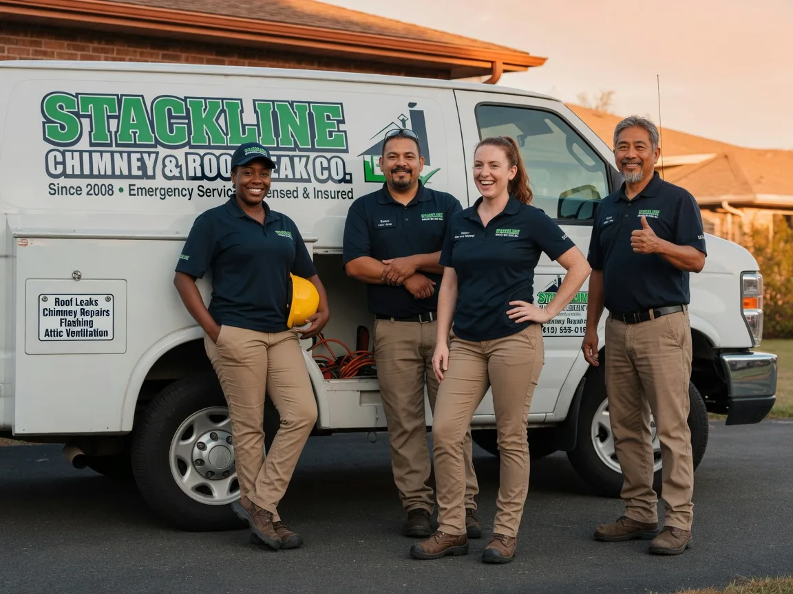 Chimney flashing repair company in Leetonia, OH